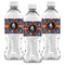 Halloween Night Water Bottle Labels - Front View