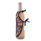 Halloween Night Wine Bottle Apron - DETAIL WITH CLIP ON NECK