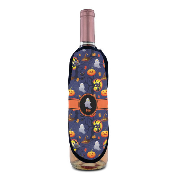 Halloween Night Wine Bottle Apron - IN CONTEXT