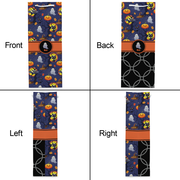 Halloween Night Wine Gift Bag - Gloss - Approval