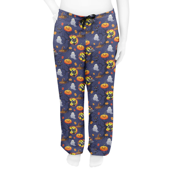 Halloween Night Women's Pj on model - Front