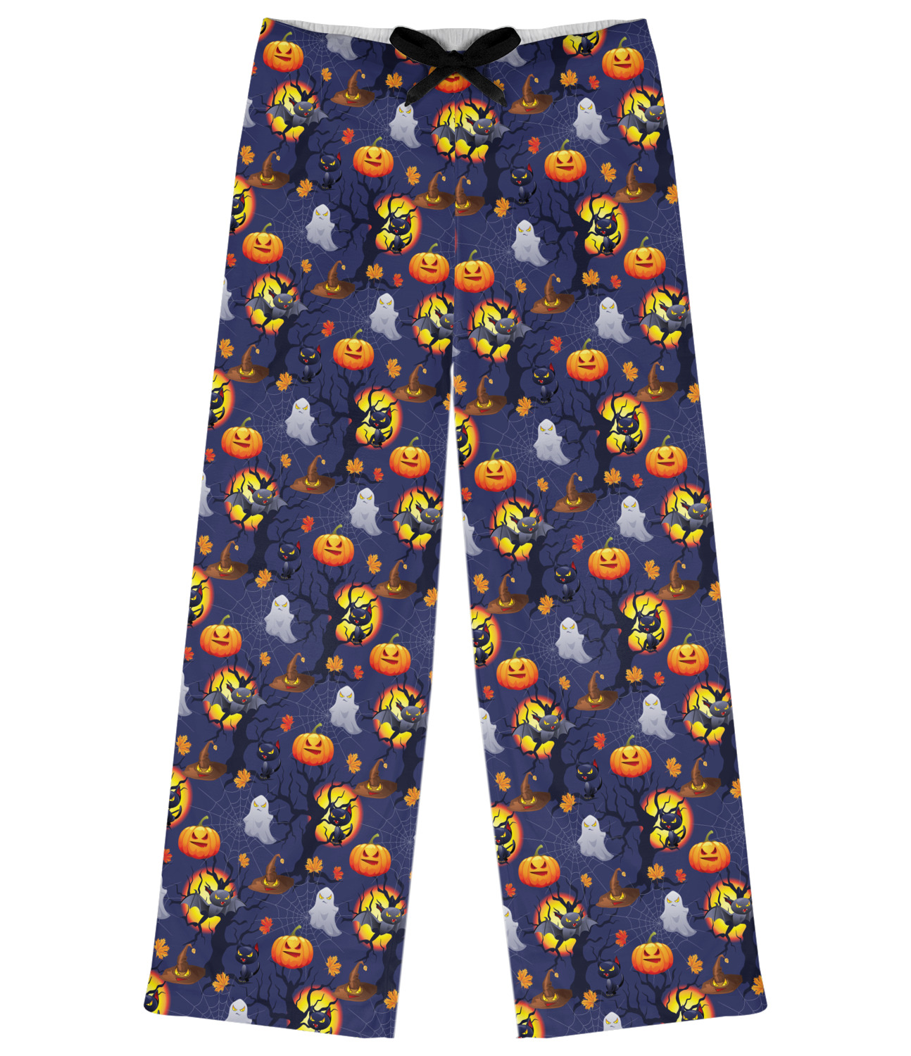 Custom Halloween Night Womens Pajama Pants | YouCustomizeIt