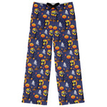 Halloween Night Womens Pajama Pants - XL