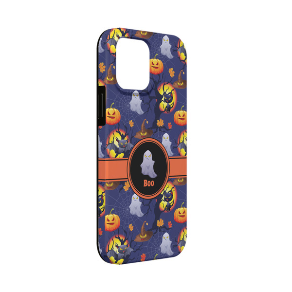 Custom Halloween Night iPhone Case - Rubber Lined - iPhone 13 Mini (Personalized)