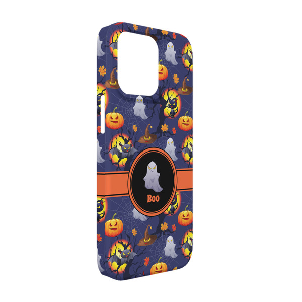 Custom Halloween Night iPhone Case - Plastic - iPhone 13 Pro (Personalized)