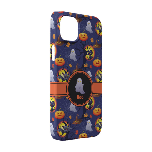 Custom Halloween Night iPhone Case - Plastic - iPhone 14 (Personalized)