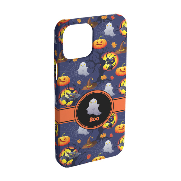 Custom Halloween Night iPhone Case - Plastic - iPhone 15 (Personalized)