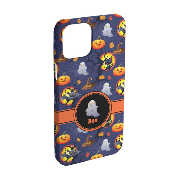 Custom Halloween Night iPhone Case - Plastic - iPhone 15 Pro (Personalized)