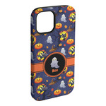 Halloween Night iPhone Case - Rubber Lined (Personalized)