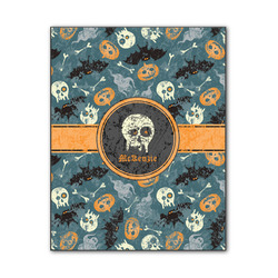 Vintage / Grunge Halloween Wood Print - 11x14 (Personalized)