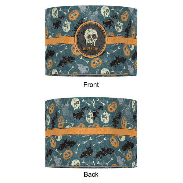 Vintage / Grunge Halloween 12" Drum Lampshade - APPROVAL (Fabric)