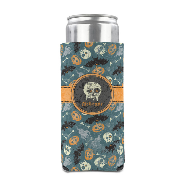 Vintage / Grunge Halloween 12oz Tall Can Sleeve - FRONT (on can)