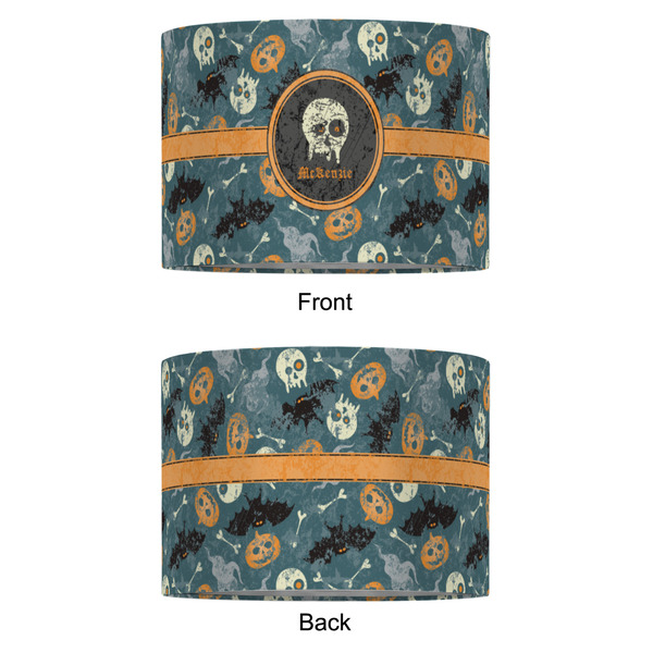 Vintage / Grunge Halloween 16" Drum Lampshade - APPROVAL (Fabric)