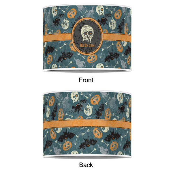 Vintage / Grunge Halloween 16" Drum Lampshade - APPROVAL (Poly Film)