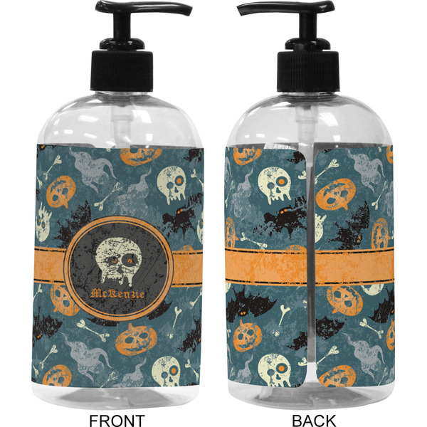 Vintage / Grunge Halloween 16 oz Plastic Liquid Dispenser (Approval)
