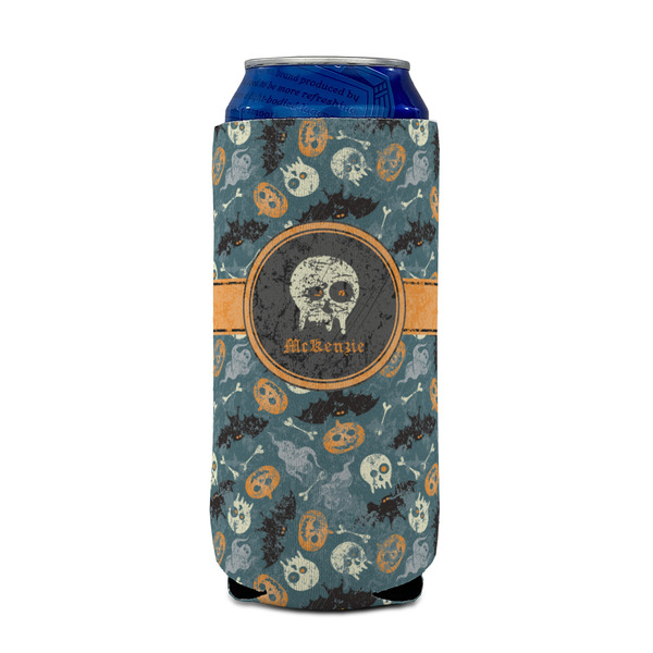 Vintage / Grunge Halloween 16oz Can Sleeve - FRONT (on can)