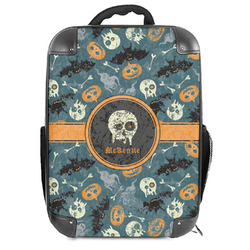 Vintage / Grunge Halloween Hard Shell Backpack (Personalized)