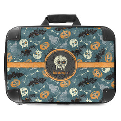 Vintage / Grunge Halloween Hard Shell Briefcase - 18" (Personalized)