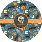 Vintage / Grunge Halloween Multipurpose Round Labels - 2" (Personalized)