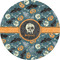 Vintage / Grunge Halloween Multipurpose Round Labels - 2" (Personalized)