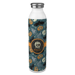 Vintage / Grunge Halloween 20oz Stainless Steel Water Bottle - Full Print (Personalized)