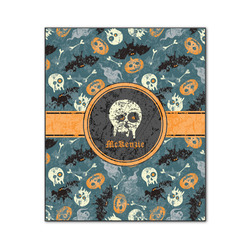 Vintage / Grunge Halloween Wood Print - 20x24 (Personalized)