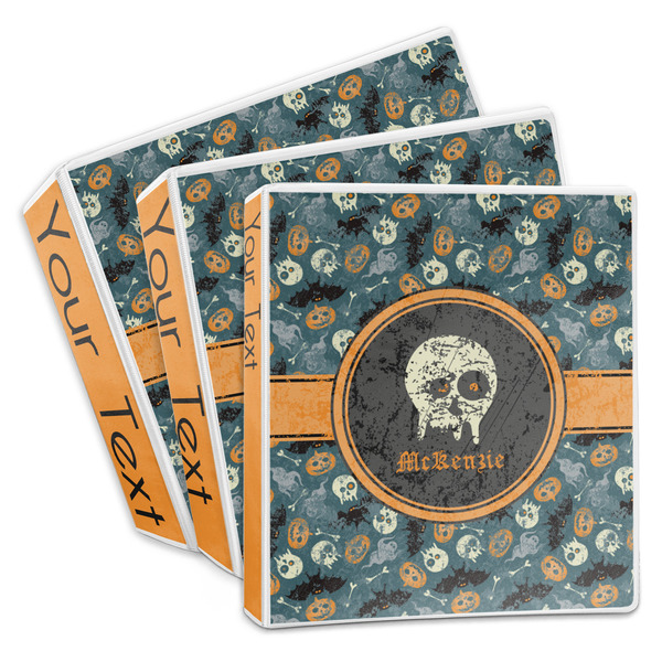 Vintage / Grunge Halloween 3-Ring Binder Group