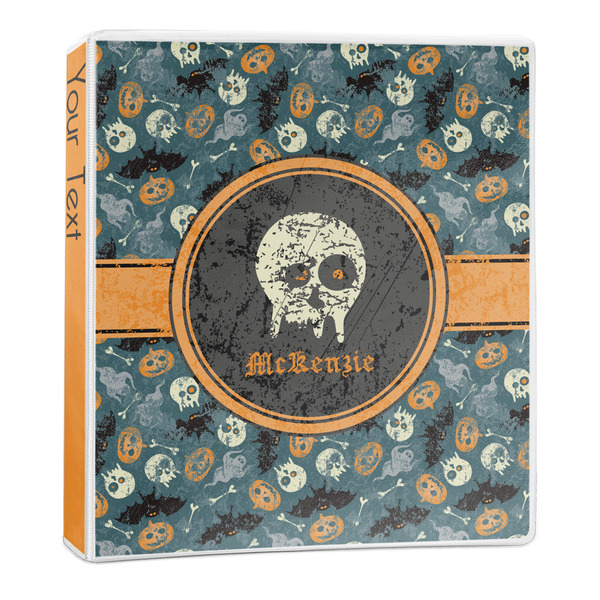 Vintage / Grunge Halloween 3-Ring Binder Main- 1in