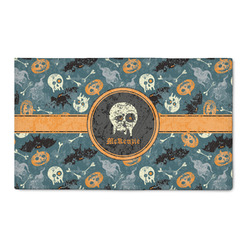 Vintage / Grunge Halloween 3' x 5' Patio Rug (Personalized)