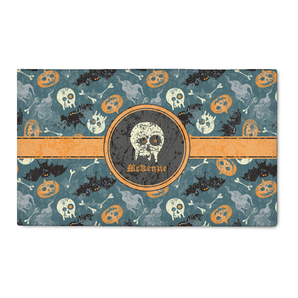 Custom Vintage / Grunge Halloween 3' x 5' Patio Rug (Personalized)