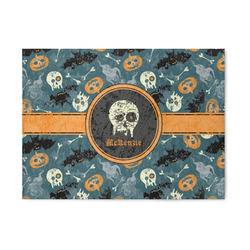 Vintage / Grunge Halloween 5' x 7' Patio Rug (Personalized)