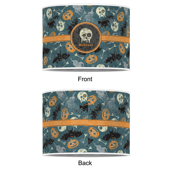 Vintage / Grunge Halloween 8" Drum Lampshade - APPROVAL (Poly Film)