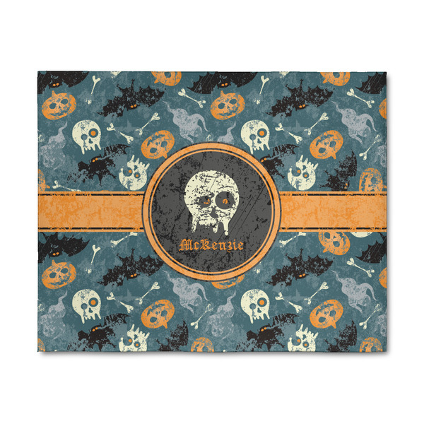 Custom Vintage / Grunge Halloween 8' x 10' Indoor Area Rug (Personalized)