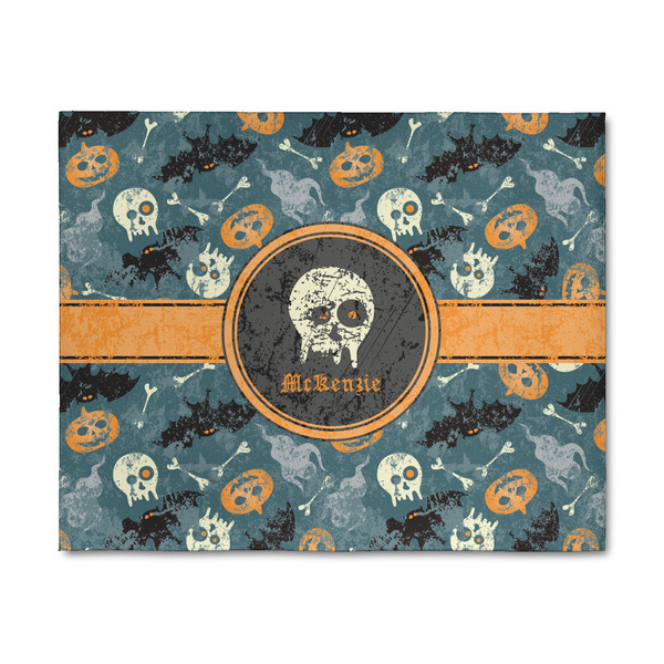 Custom Vintage / Grunge Halloween 8' x 10' Patio Rug (Personalized)