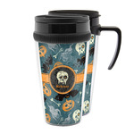 Vintage / Grunge Halloween Acrylic Travel Mug (Personalized)