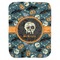 Vintage / Grunge Halloween Baby Swaddling Blanket (Personalized)