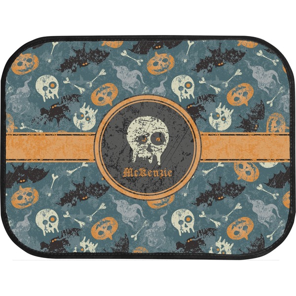 Vintage / Grunge Halloween Custom Car Floor Mats (Back Seat)