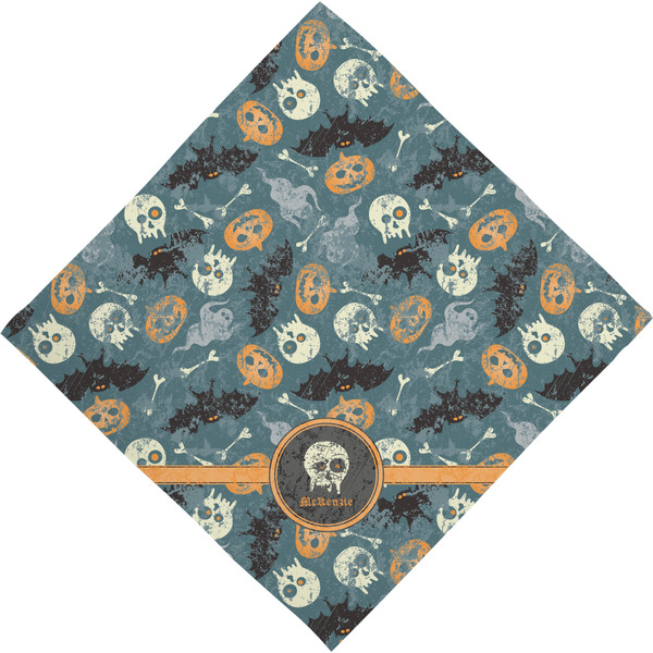 Vintage / Grunge Halloween Bandana - Full View