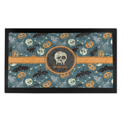 Vintage / Grunge Halloween Bar Mat - Small (Personalized)