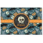 Vintage / Grunge Halloween Woven Mat (Personalized)