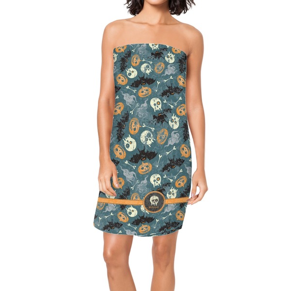 Custom Vintage / Grunge Halloween Spa / Bath Wrap (Personalized)