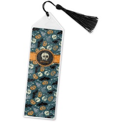 Vintage / Grunge Halloween Book Mark w/Tassel (Personalized)