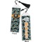 Vintage / Grunge Halloween Bookmark with tassel - Front and Back