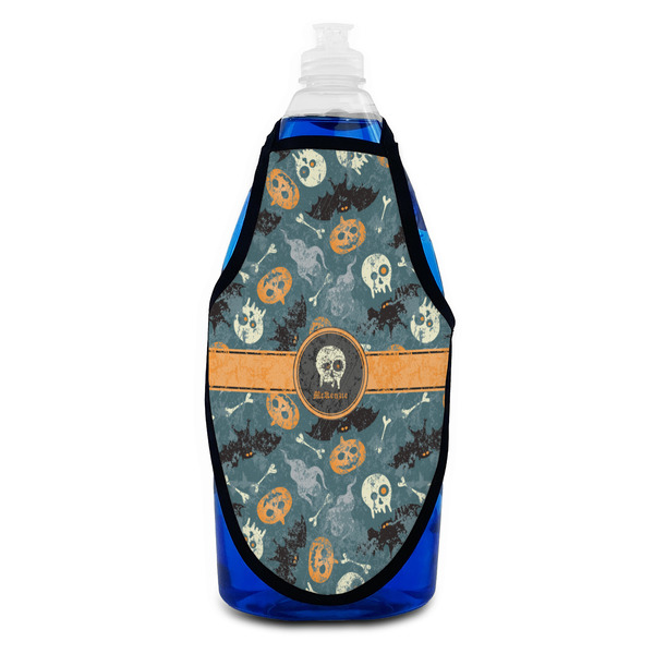 Vintage / Grunge Halloween Bottle Apron - Soap - FRONT