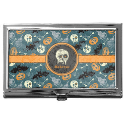 Vintage / Grunge Halloween Business Card Case