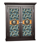 Vintage / Grunge Halloween Cabinet Decal - Small (Personalized)