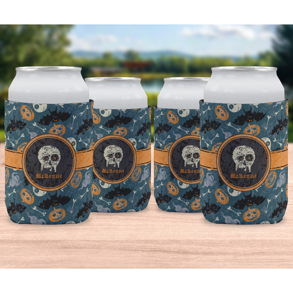 Vintage / Grunge Halloween Can Sleeve - LIFESTYLE
