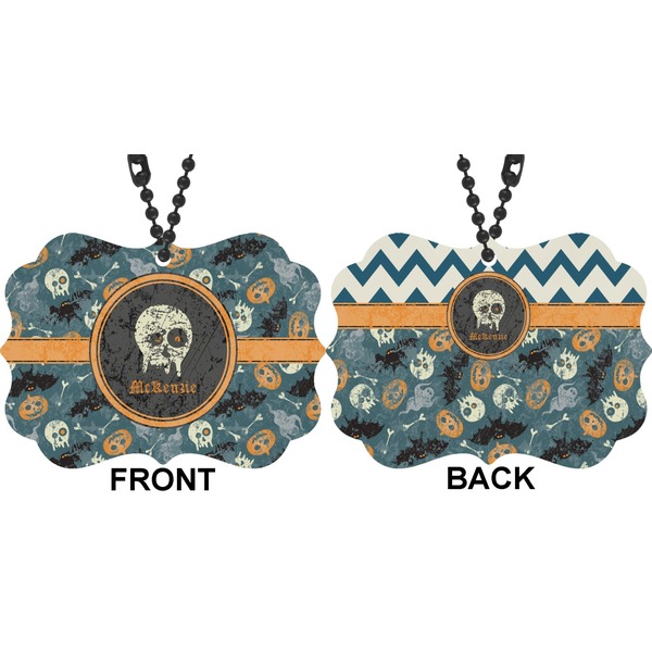 Vintage / Grunge Halloween Car Ornament (Approval)