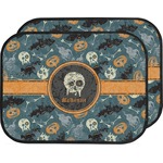 Vintage / Grunge Halloween Car Floor Mats (Back Seat) (Personalized)