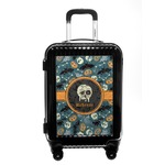 Vintage / Grunge Halloween Carry On Hard Shell Suitcase (Personalized)
